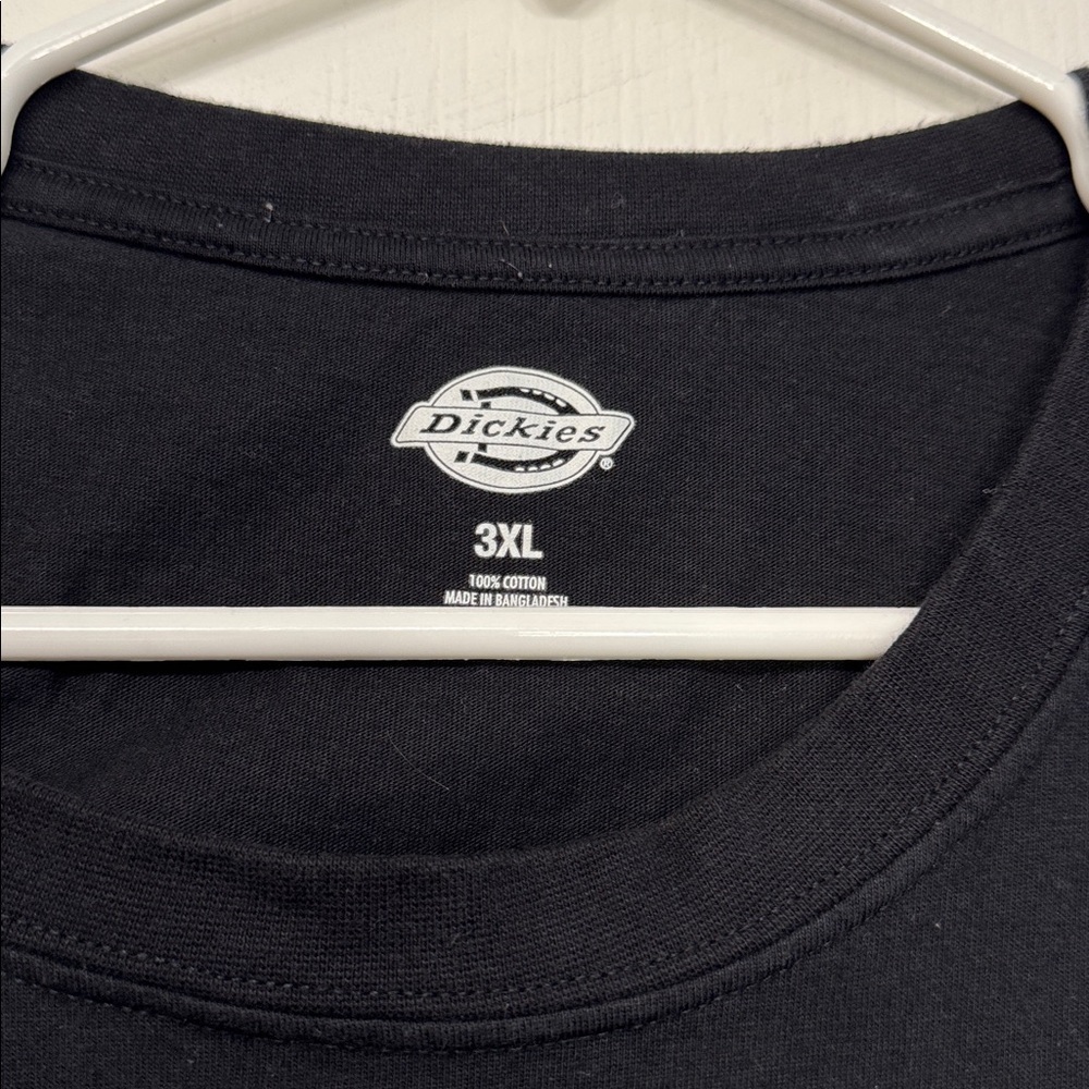 Dickies Black Pocket T-Shirt Size 3XL #6041 - Picture 4 of 5